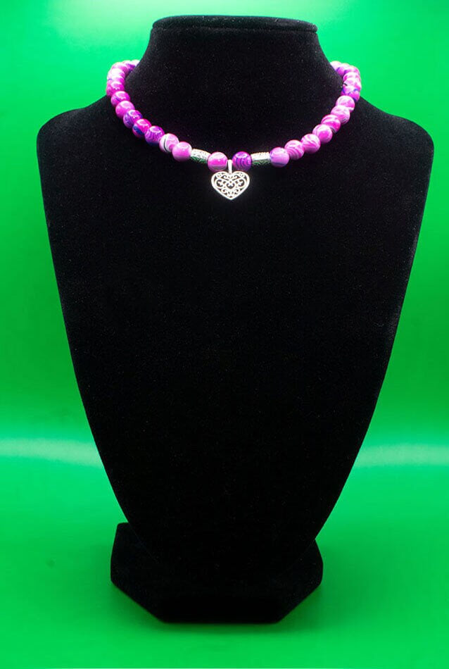 Pink Beads Necklace