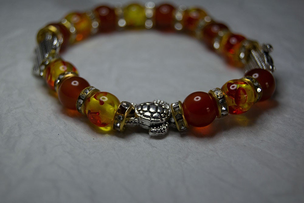 Unisex chakra beads bracelet