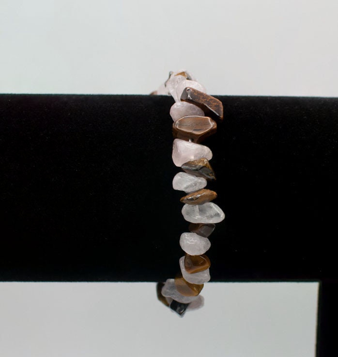 Tiger Eye And Agate Chipstone Bracelet
