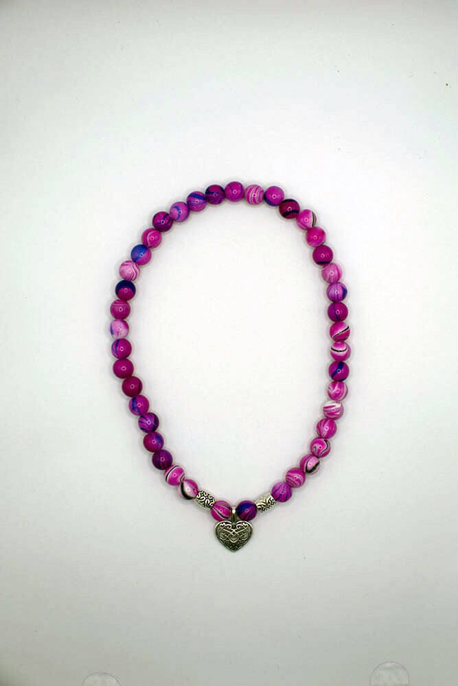 Pink Beads Necklace
