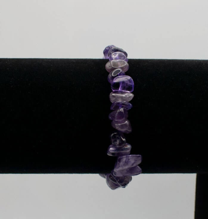 Amethyst Chipstone Bracelet